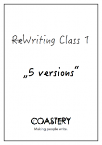 Coastery Writing Class 1