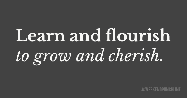 Learn and flourish to grow and cherish — Learn from who is better than you